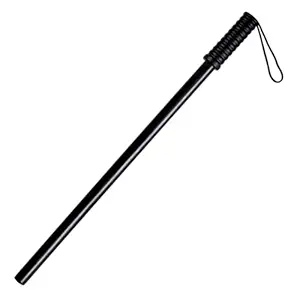 FAB TECH Plastic Security Stick | 60 cm | Strong | Lightweight | Durable | Comfortable Grip | Scratch Proof | Anti Slip Bottom Security Stick (Pack of 1)